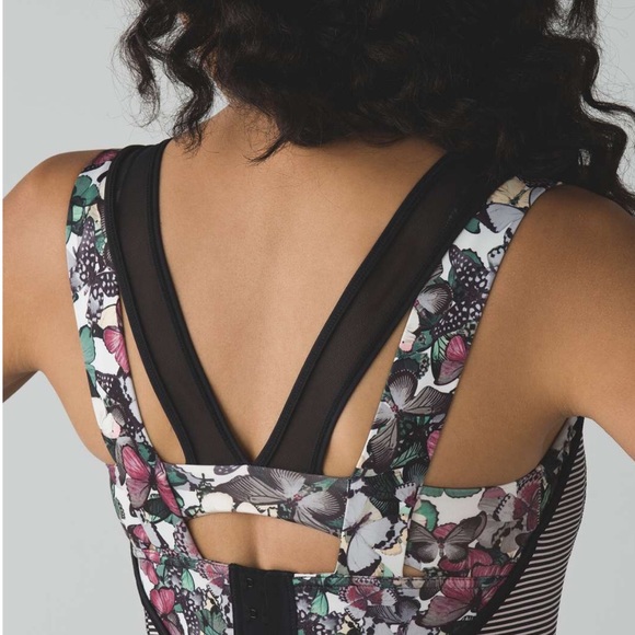 lululemon athletica Tops - Lululemon Super Sport Tank in Butterfly Size 8